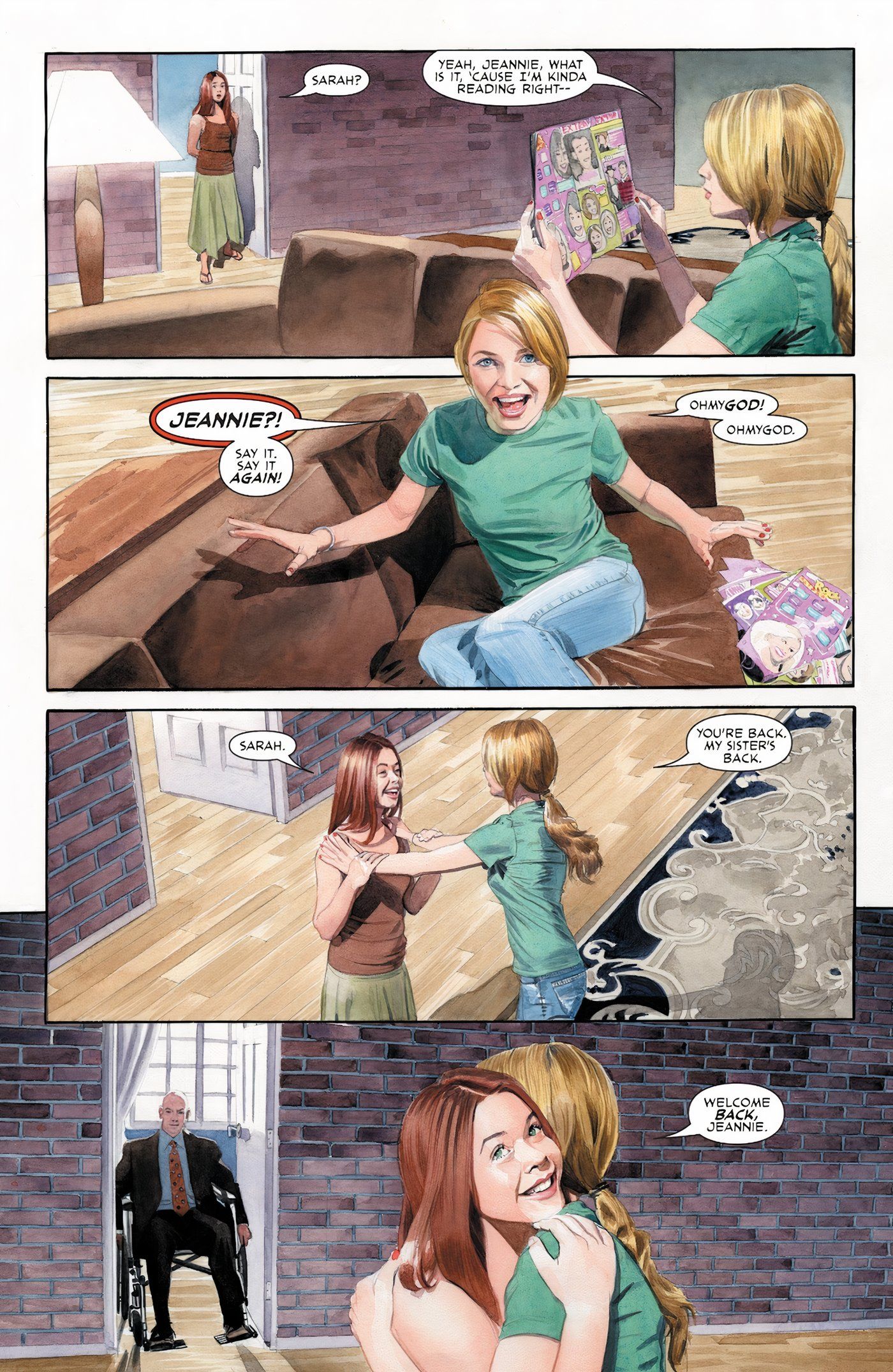 Jean Grey sister Sara Grey reunion