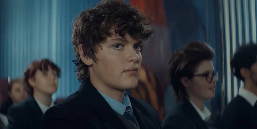 Joe Anders looking offscreen in Bonus Track