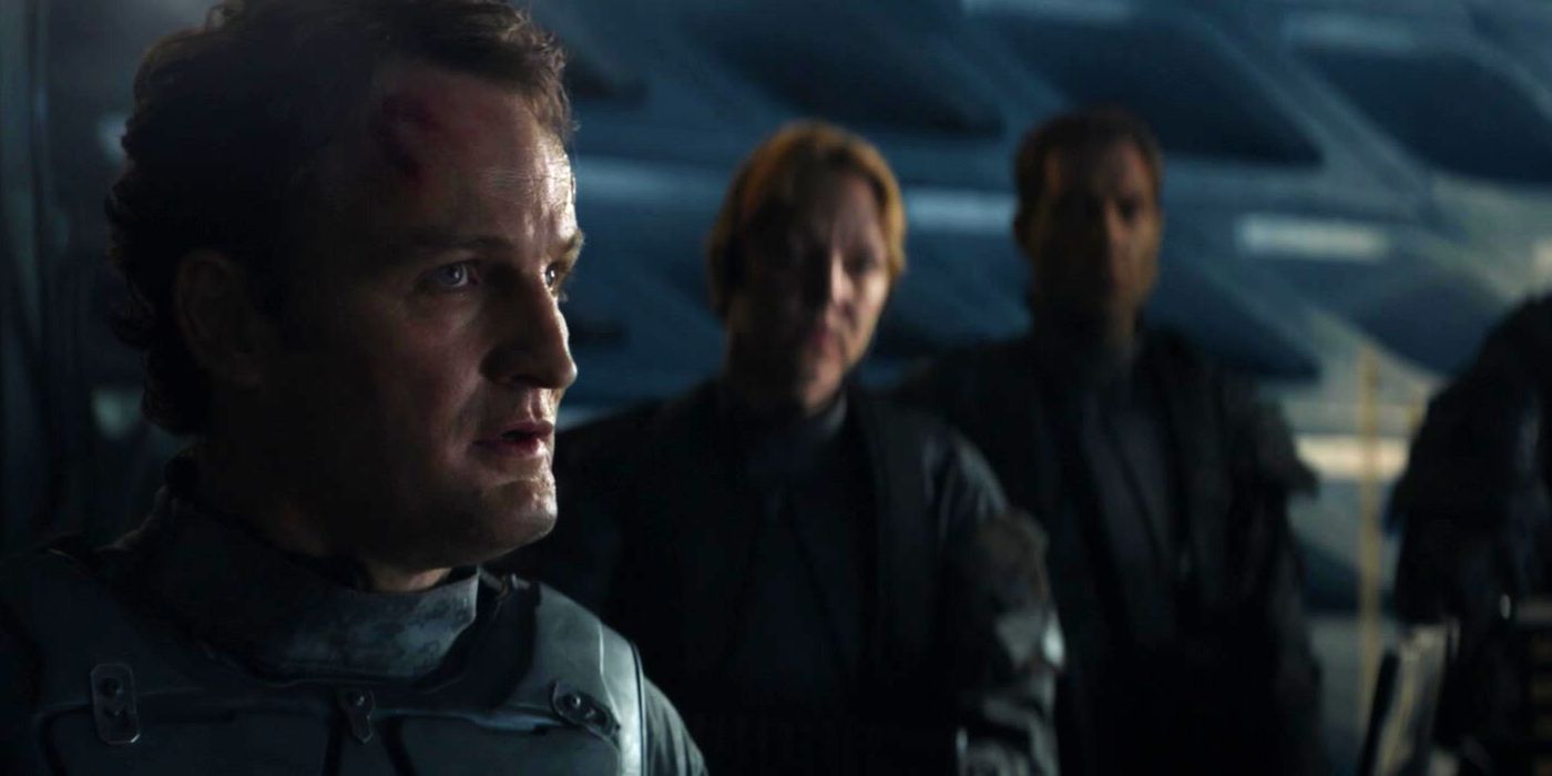 John Connor and allies in Terminator Genisys