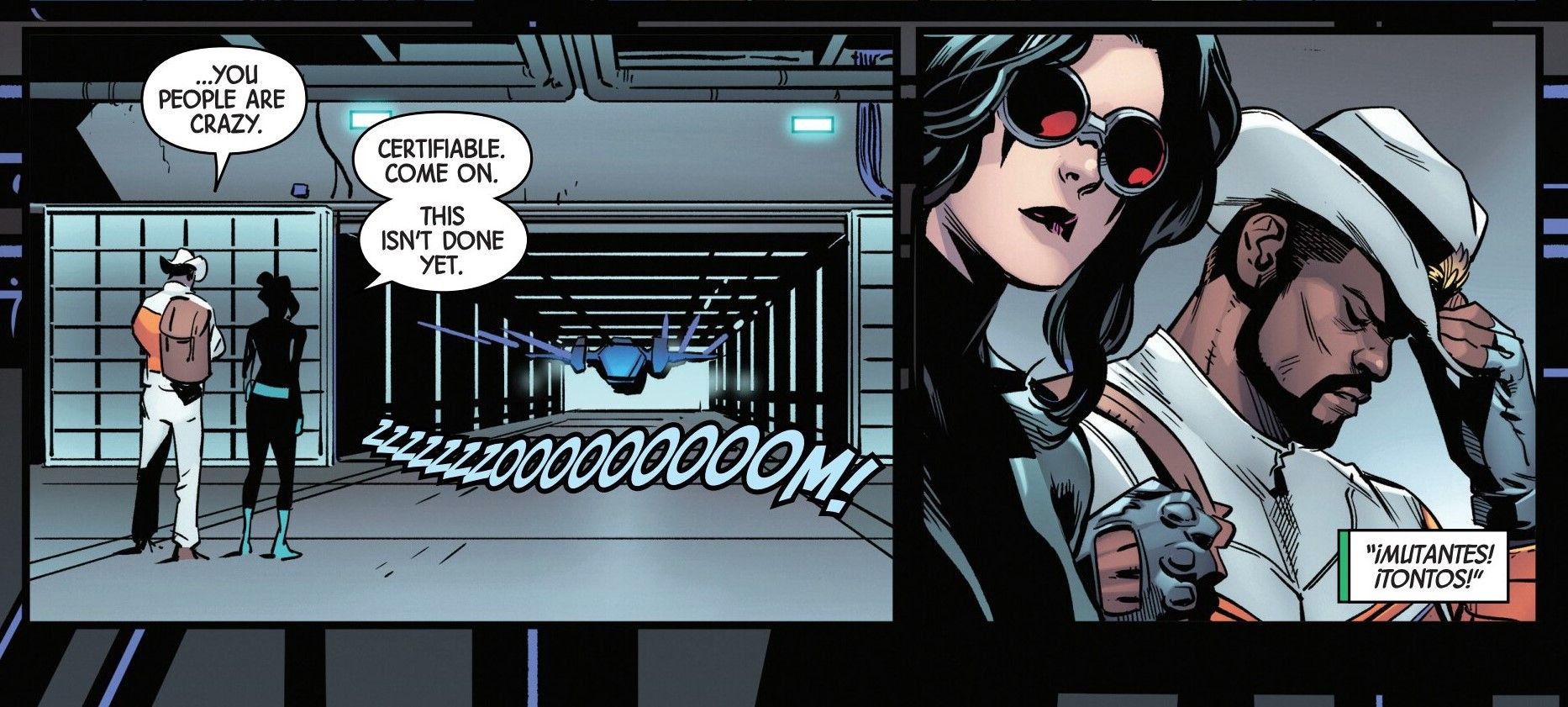 John Wraith Calls the X-Men Crazy