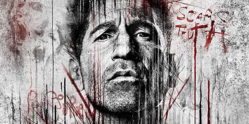 Poster of Jon Bernthal as Punisher in Daredevil Born Again