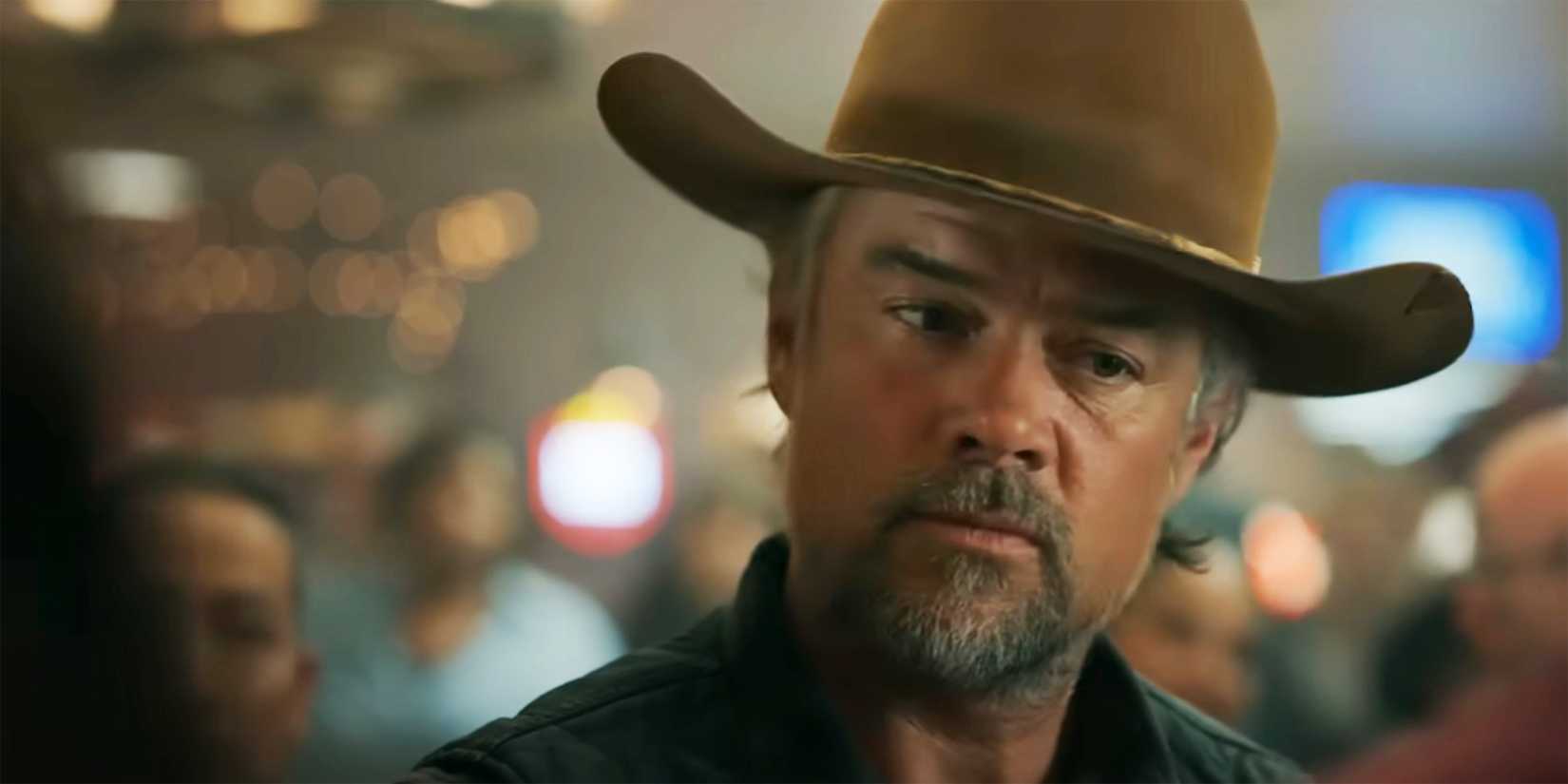 Josh Duhamel in a close up in Ransom Canyon