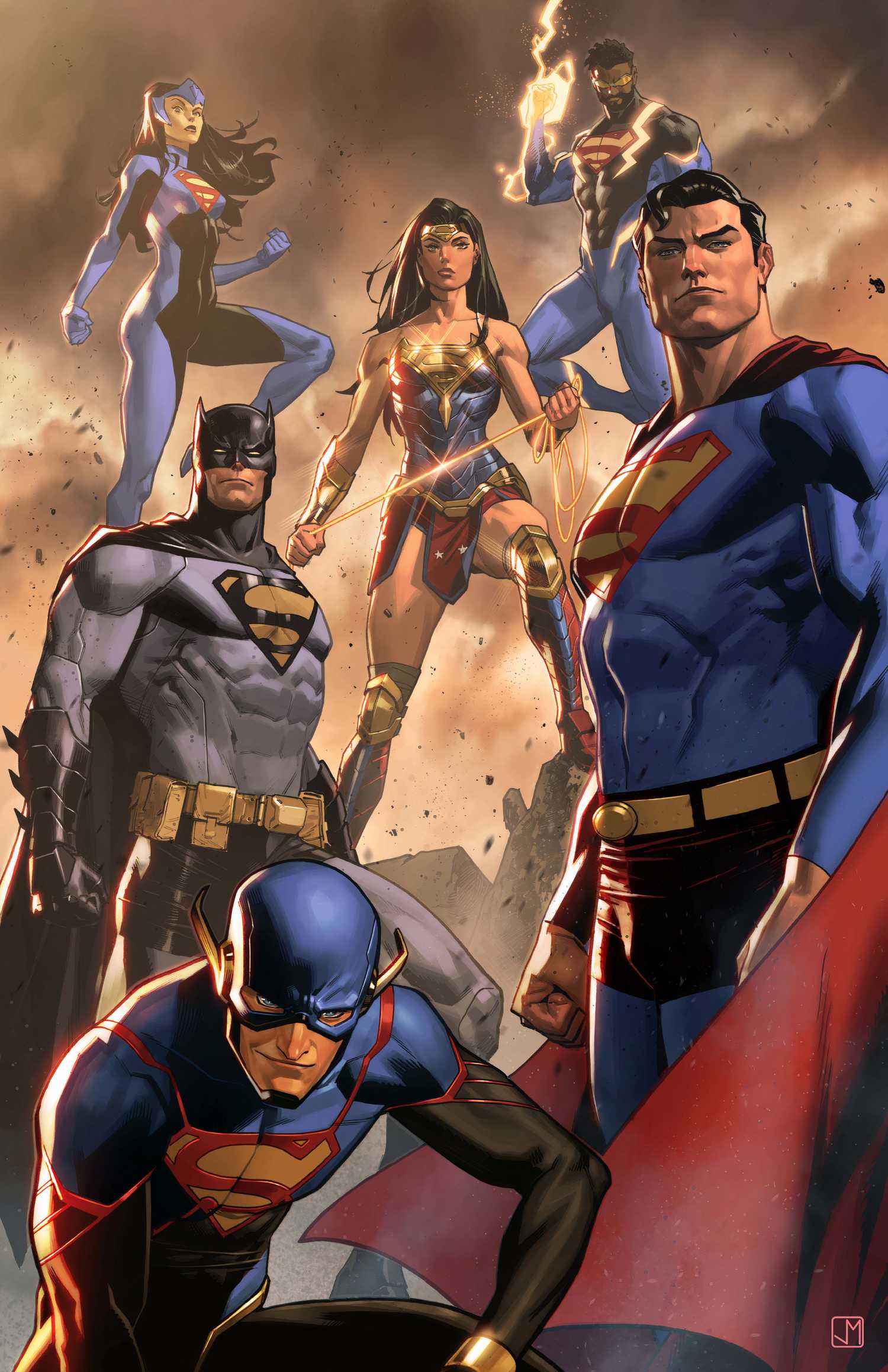 Justice League Unlimited 7 Superman Costumes DC