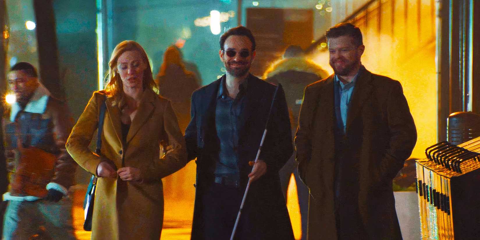 Karen Page, Matt Murdock and Foggy Nelson in Daredevil Born Again