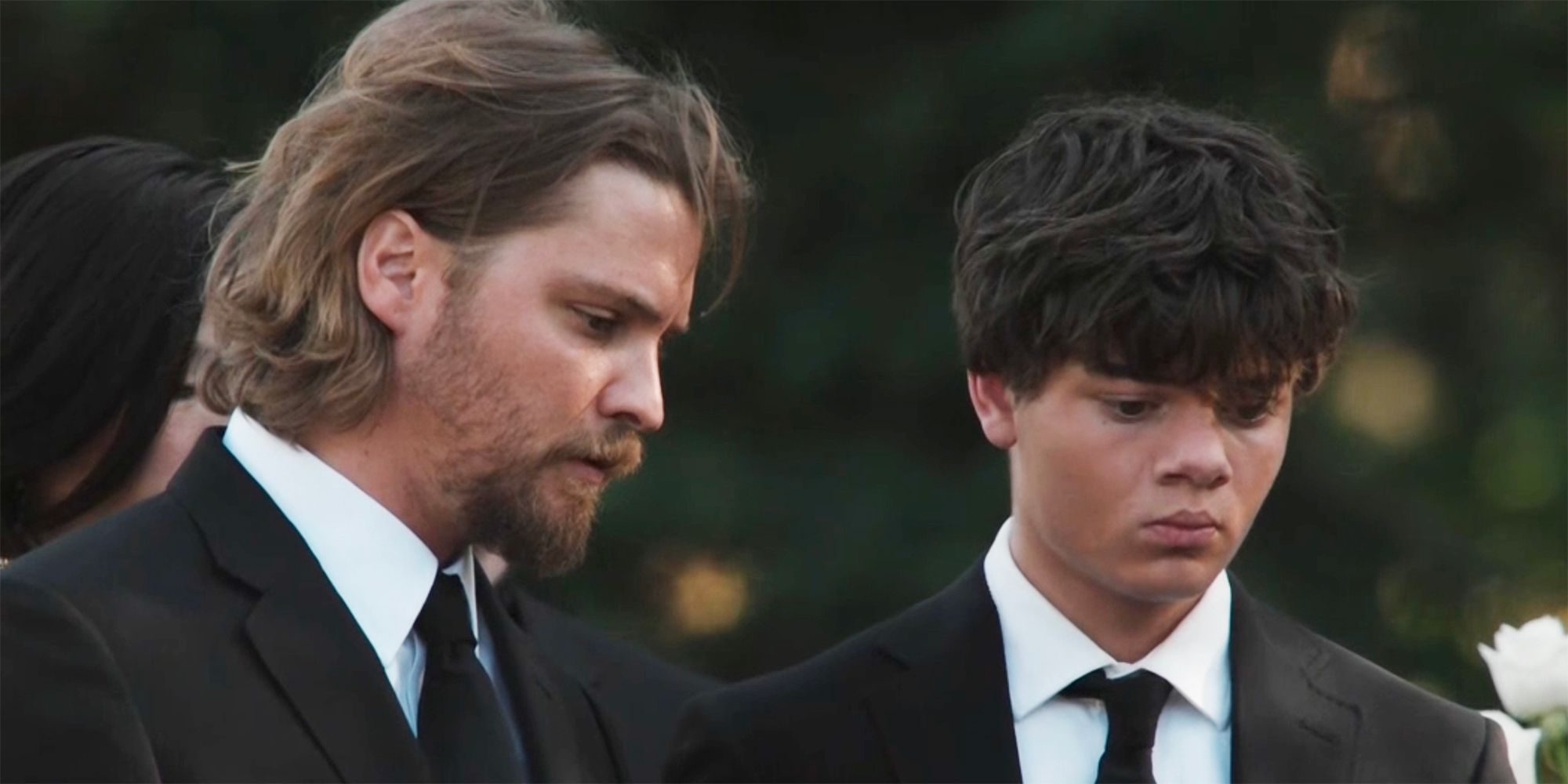 Kayce and Tate in the Yellowstone season 5 finale