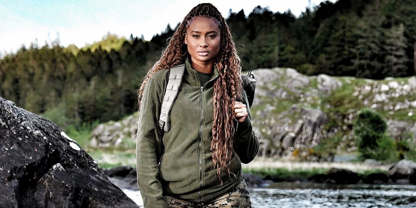 Kayla Nicole staring at the camera in Special Forces World&rsquo;s Toughest Test