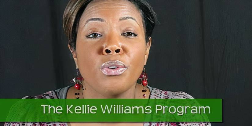 Kellie Williams giving an interview about the Kellie Williams Program