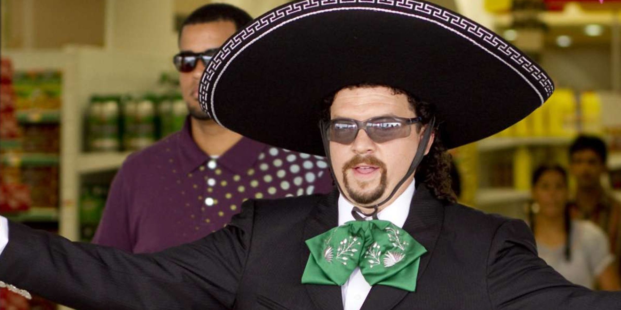 Kenny Powers in a sombrero in Eastbound and Down