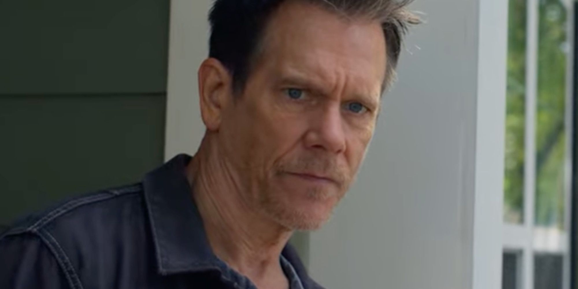 Kevin Bacon in The Bondsman with an intense expression on his face