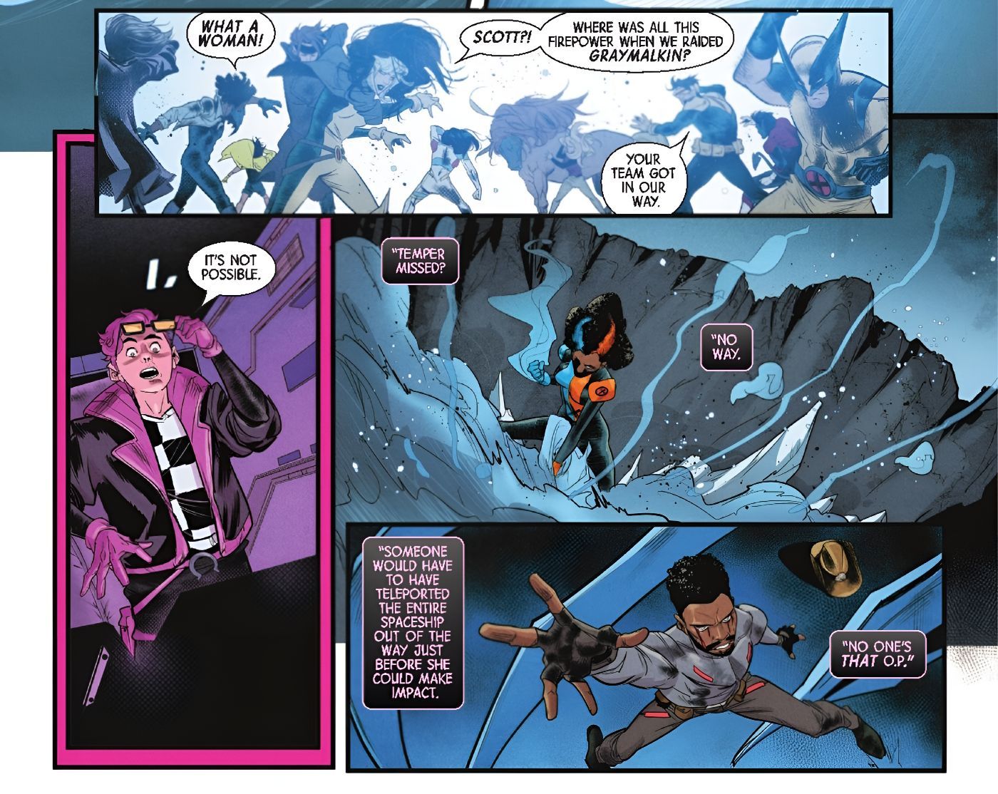 Kid Omega Calls John Wraith OP After John Teleports a Ship