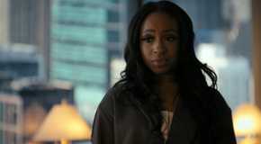 Kimmie in Horace's hospital room in Beauty in Black