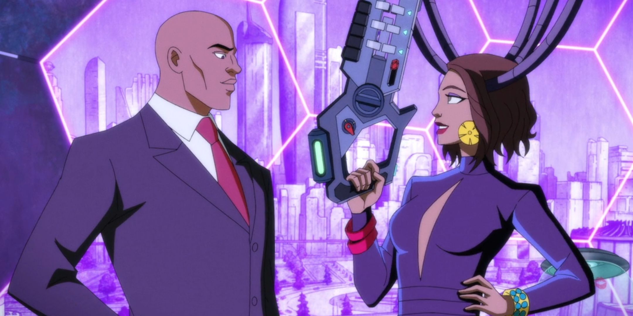 Lex and Lena Luthor Working Together in Harley Quinn Season 5 Episode 9