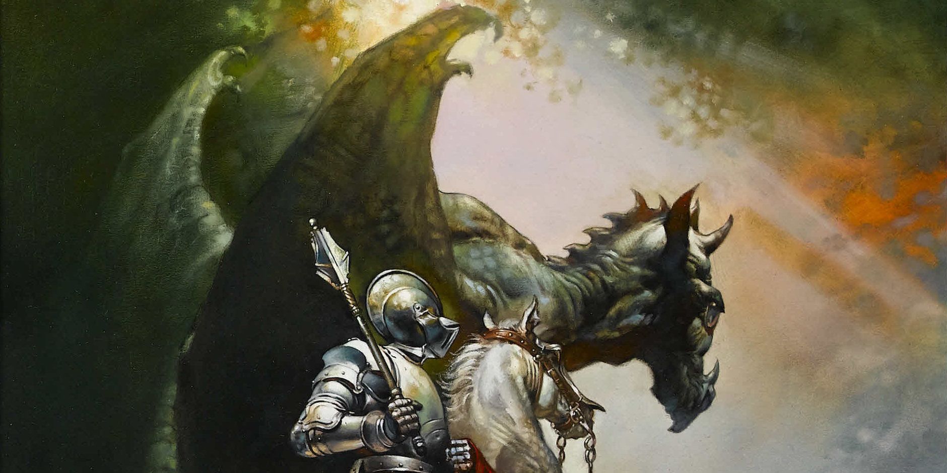 The Dragon and the George, painting by Boris Vallejo