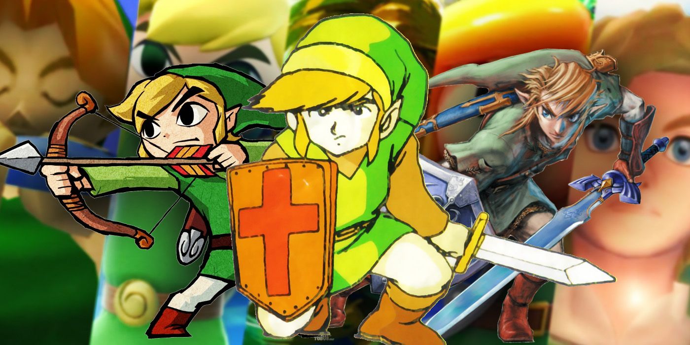 Link from various games