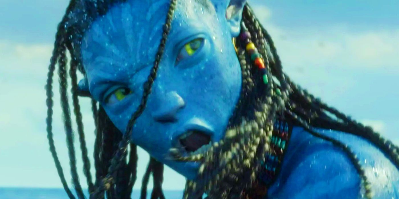 Lo'ak looking shocked in Avatar The Way of Water
