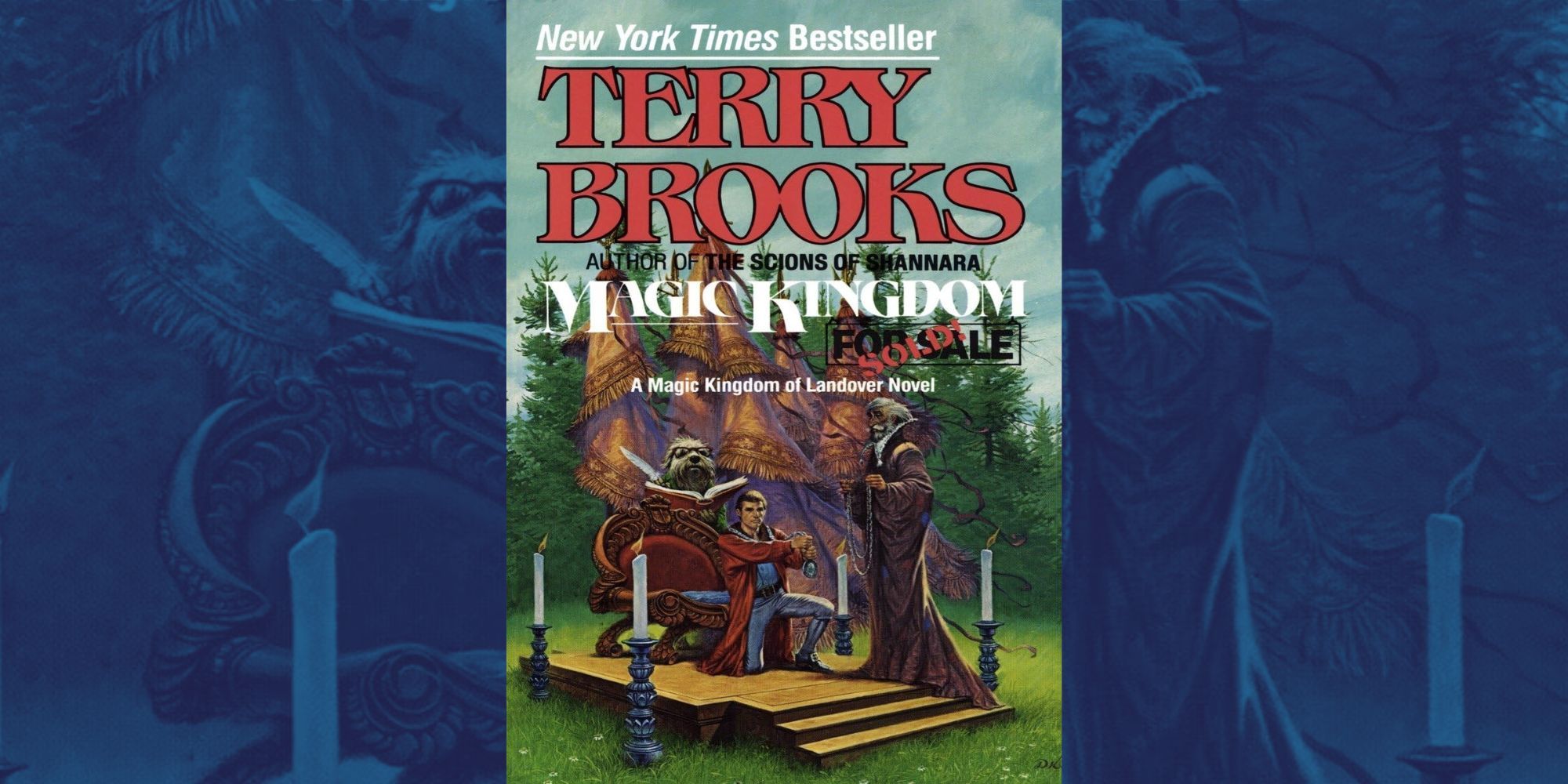 The cover of Terry Brooks' Magic Kingdom for Sale-SOLD!