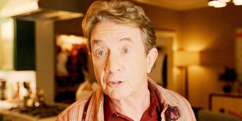 Martin Short looking surprised as Oliver in Only Murders in the Building season 4