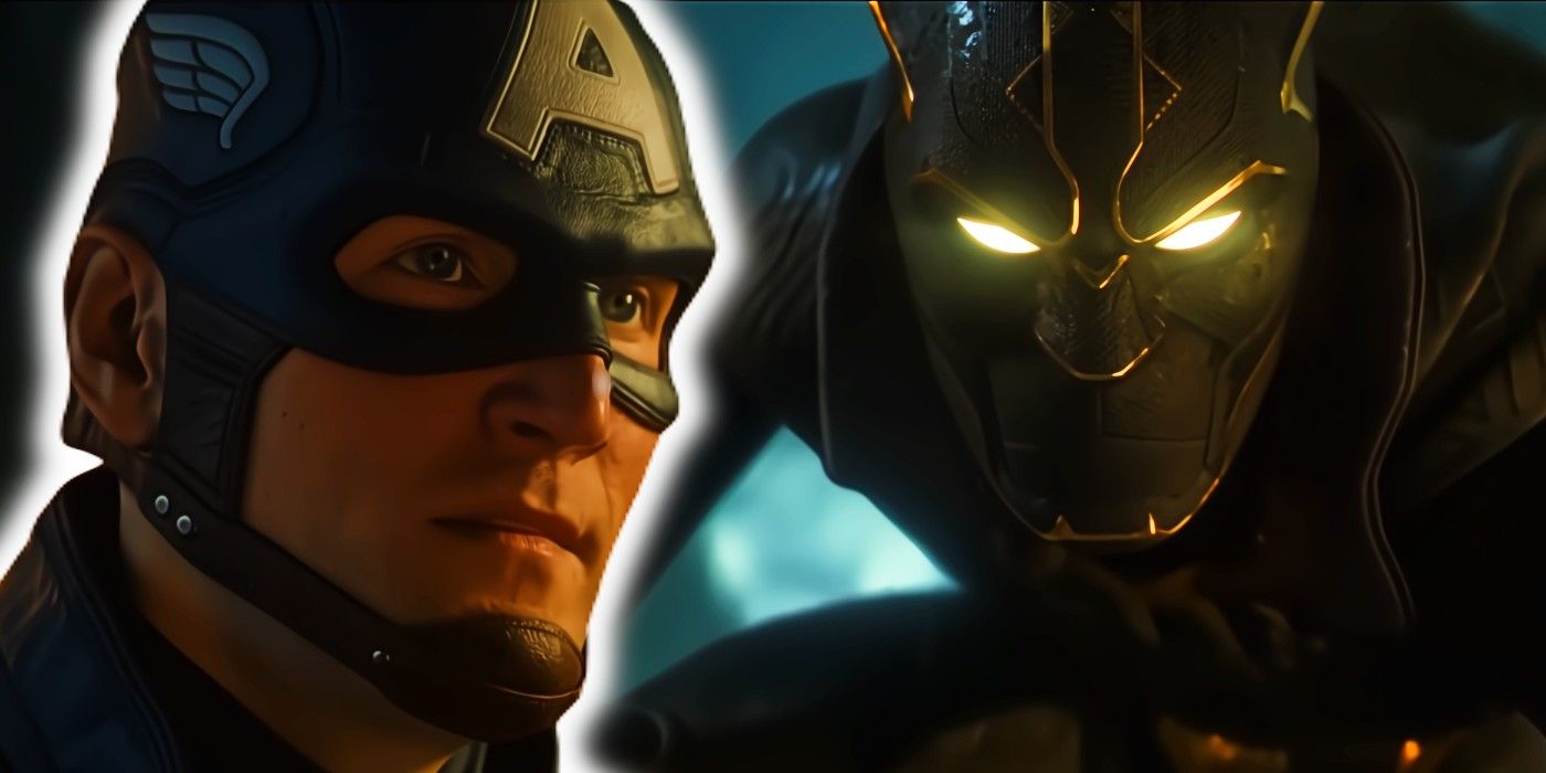 Marvel 1943 Rise of Hydra Captain America Next To Black Panther.