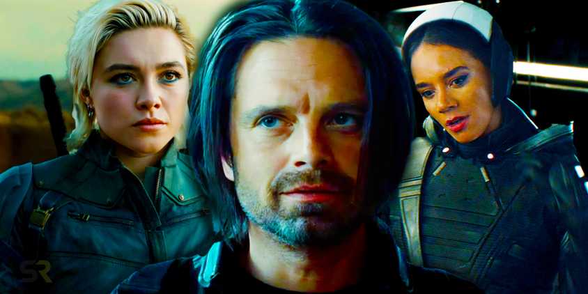 Bucky, Yelena and Ghost in Thunderbolts*