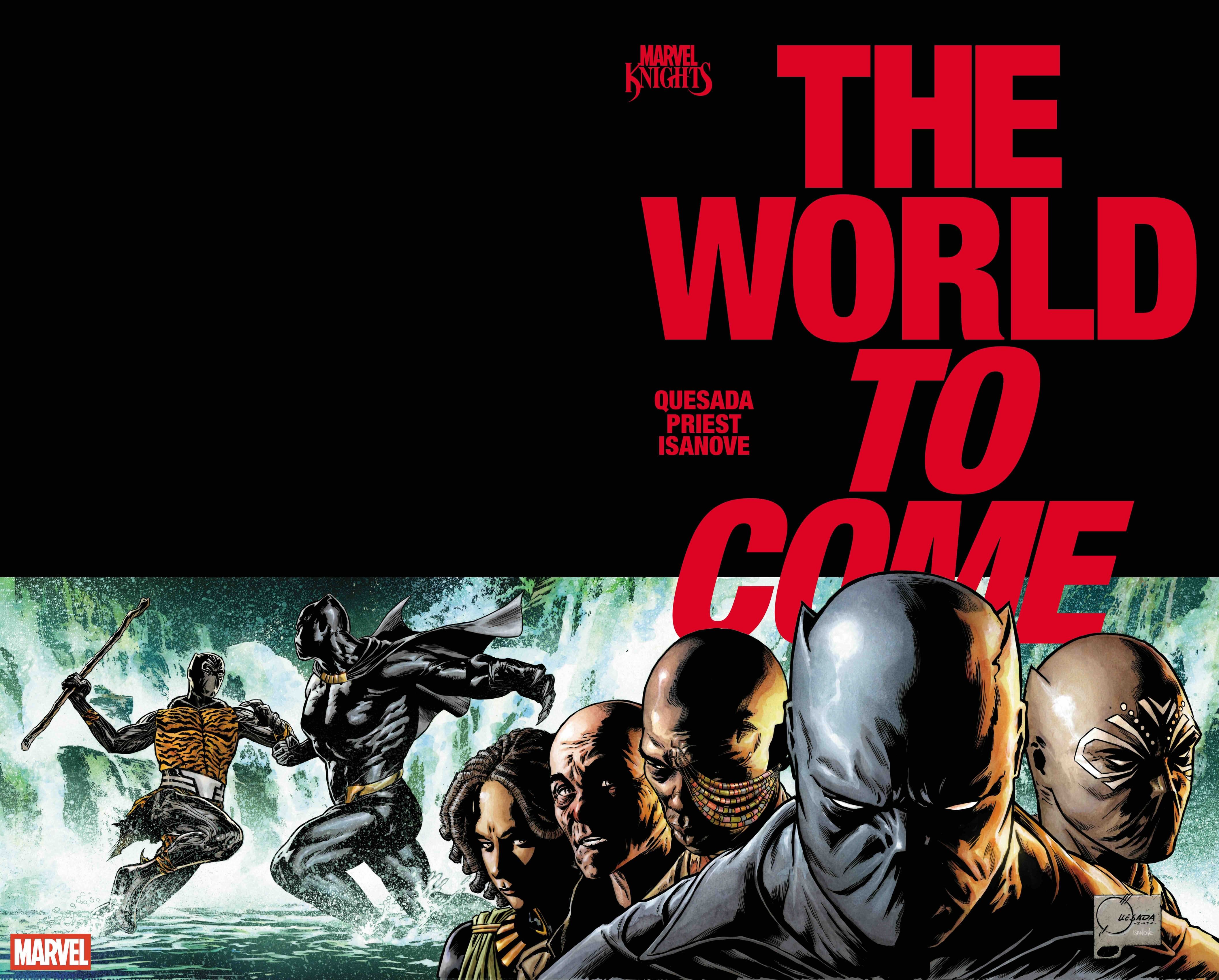 Marvel Knights The World To Come Wraparound Cover