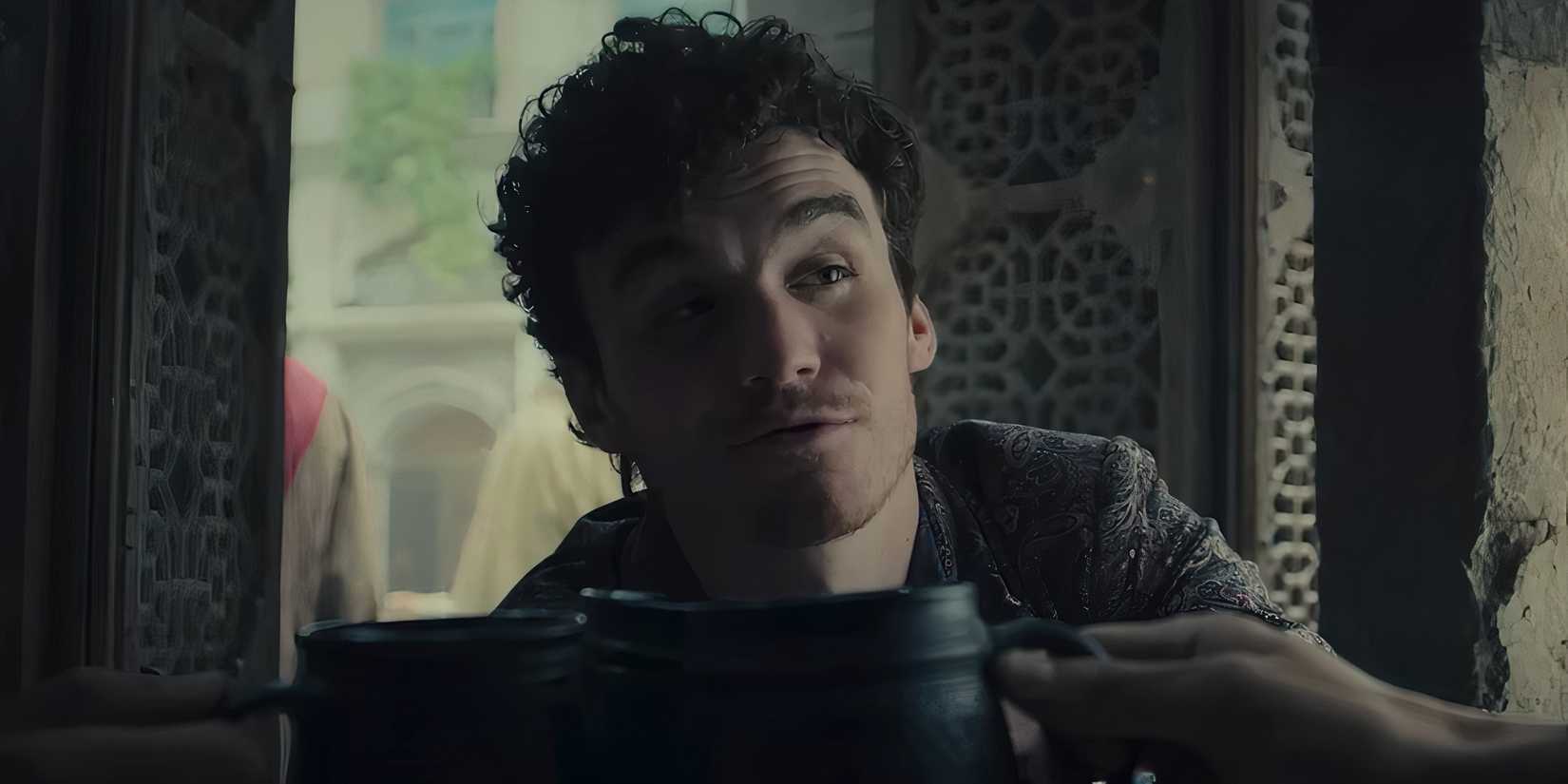 Mat looking confident in The Wheel of Time season 3