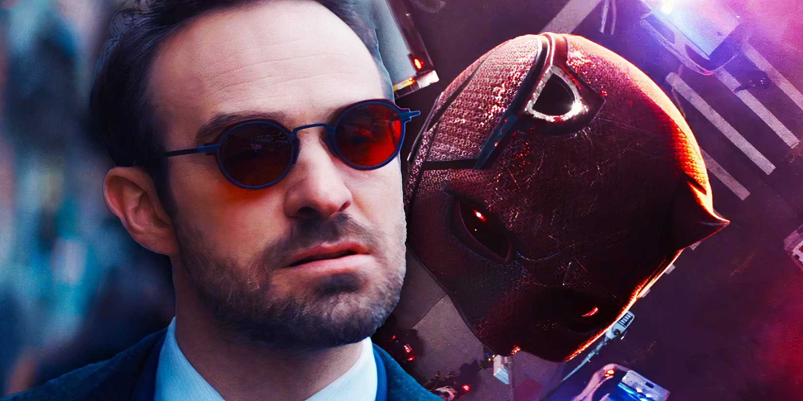 Matt Murdock and Daredevil's helmet in Daredevil Born Again episode 1