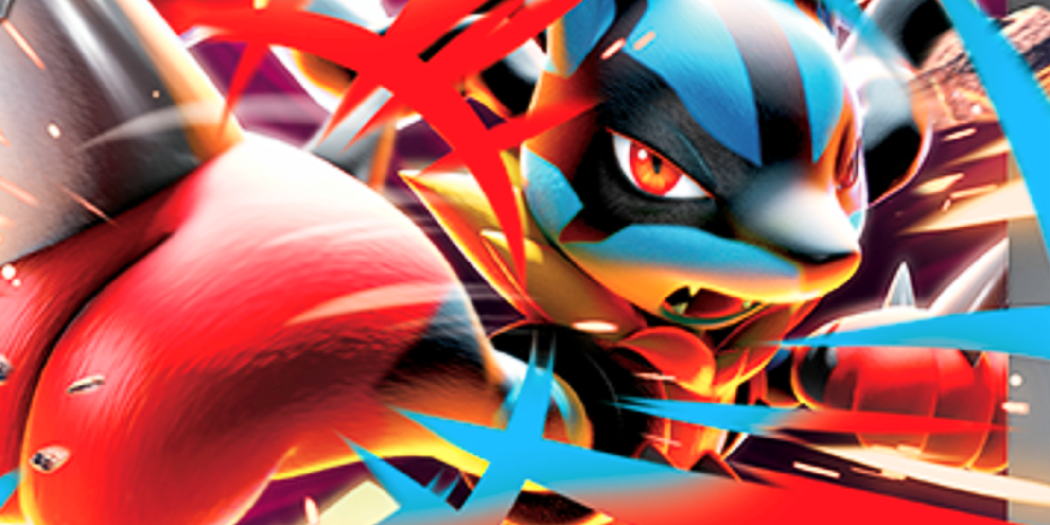 Mega Lucario ex Card