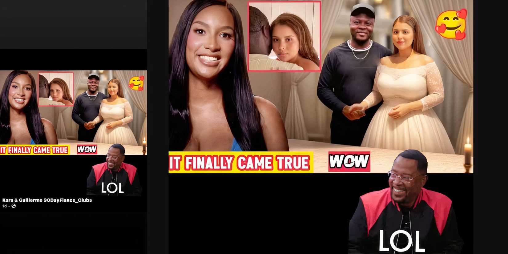 Michael Ilesanmi 90 Day Fiancé Instagram Story romance rumors with Winter Everett