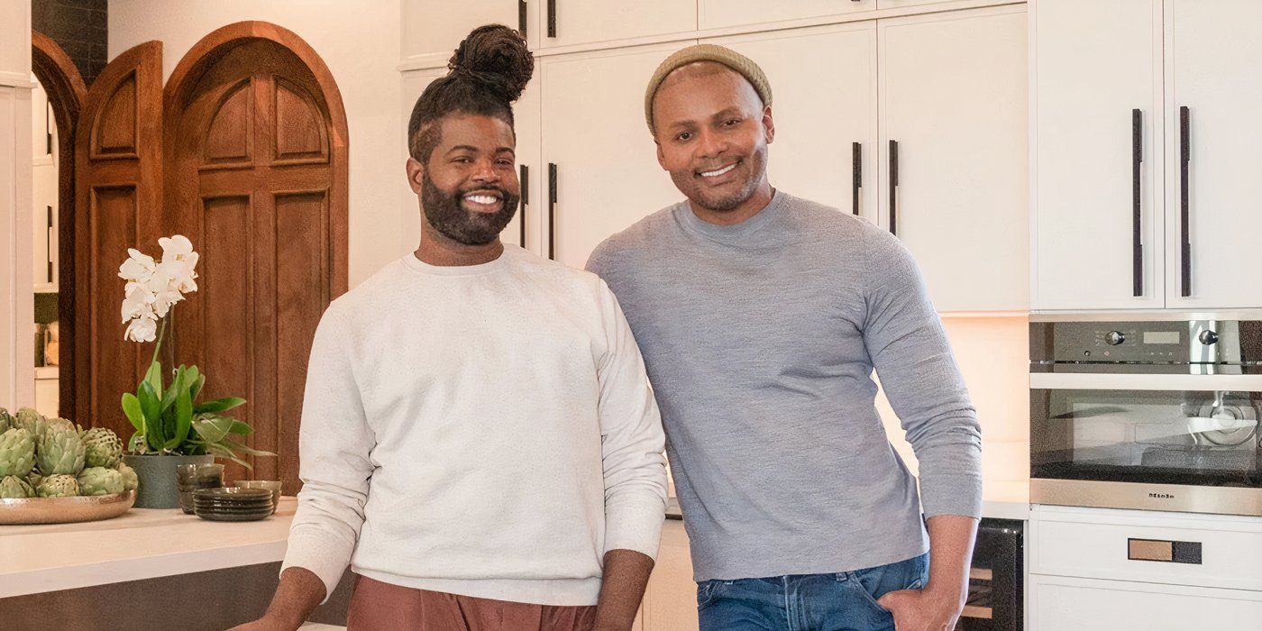 Michel Smith Boyd and Anthony Elle standing together in Rock the Block