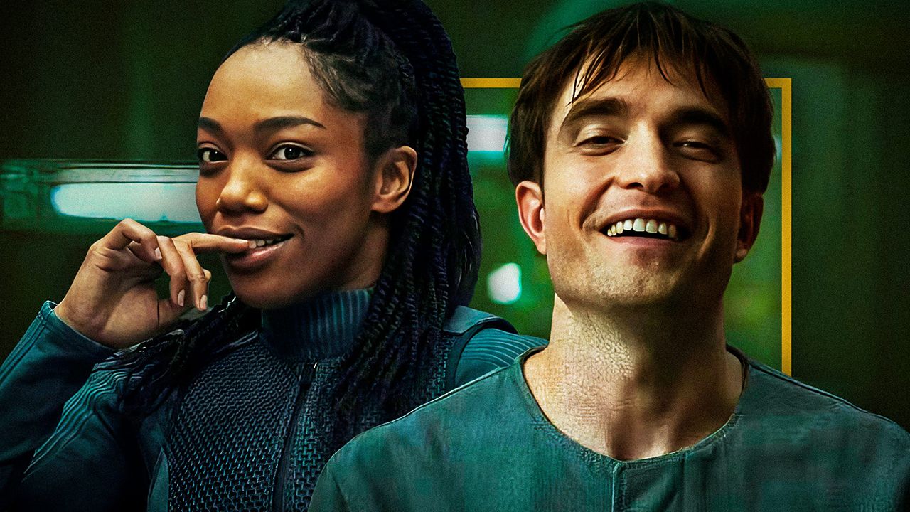 Naomi Ackie &amp; Robert Pattinson in Mickey 17