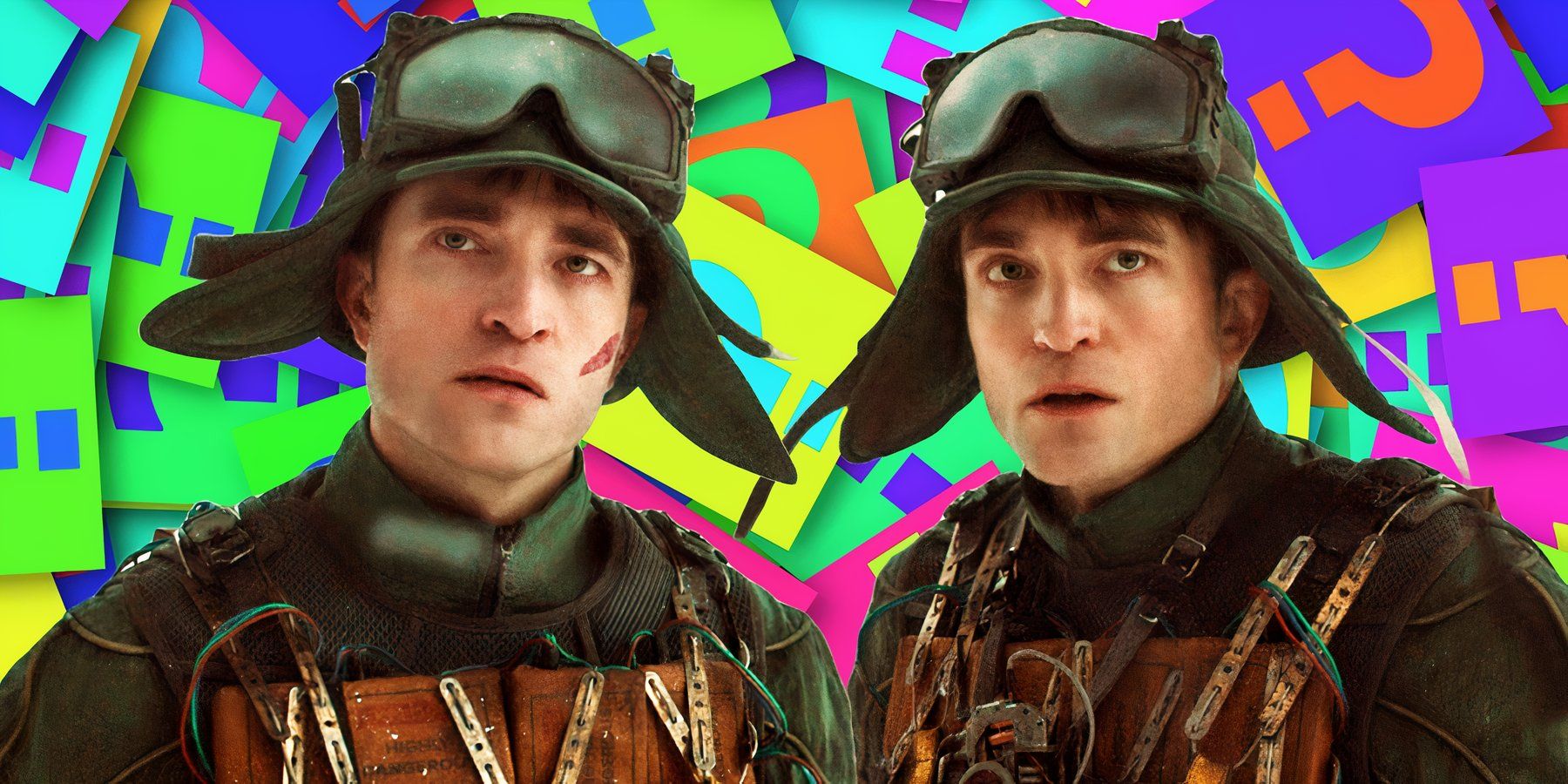 Robert Pattinson as Mickey 17 and Mickey 18