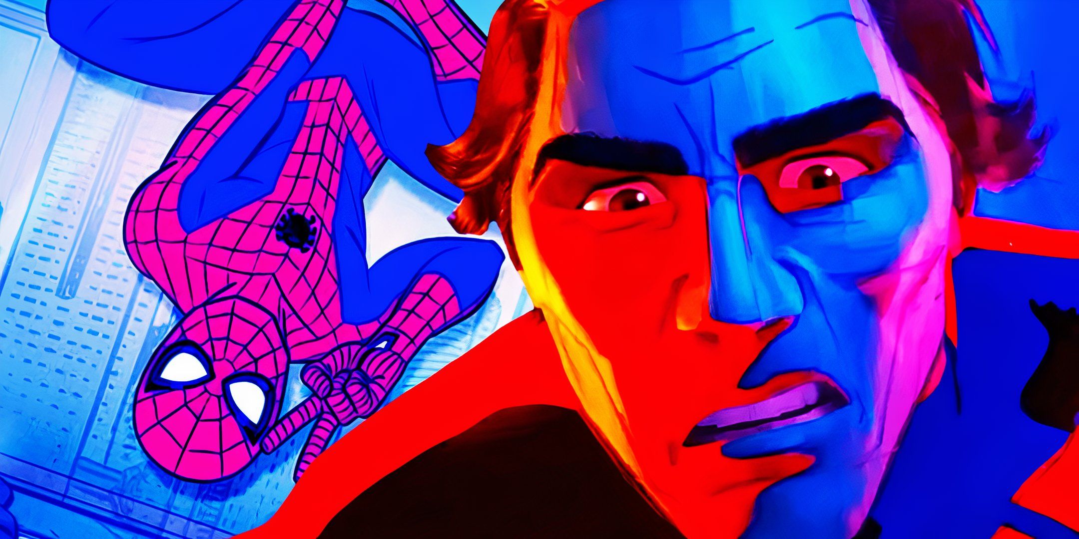 Miguel O&rsquo;Hara in Spider-Man Across the Spider-Verse with Spider-Man in Your Friendly Neighborhood Spider-Man