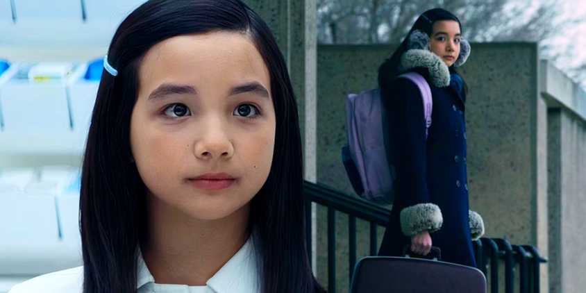 Miss Huang leaving Lumon in Severance season 2 episode 9