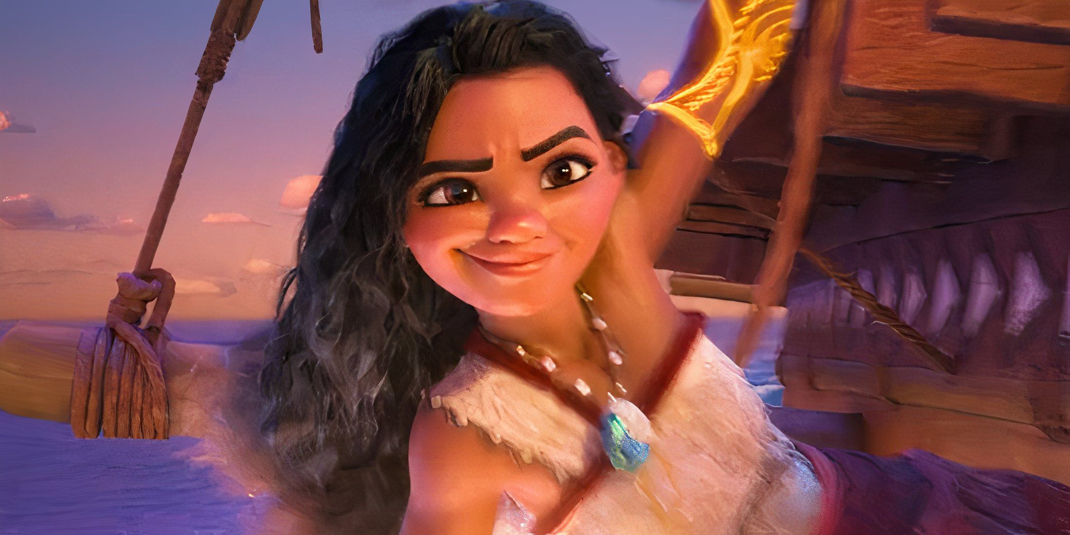 Moana at the end of Moana 2