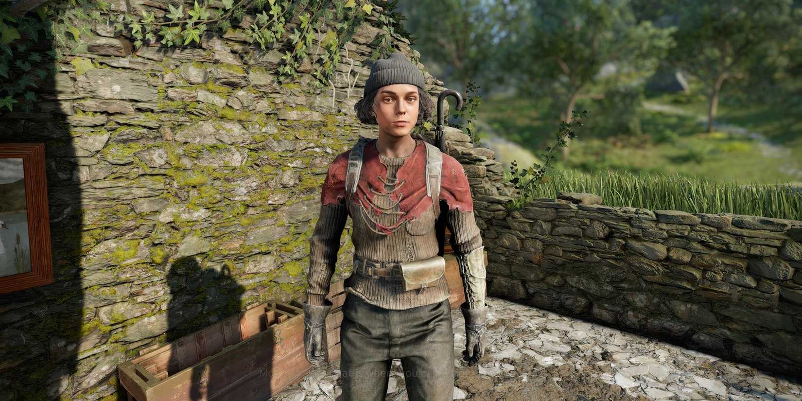 Molly Jowett looking at you in Atomfall