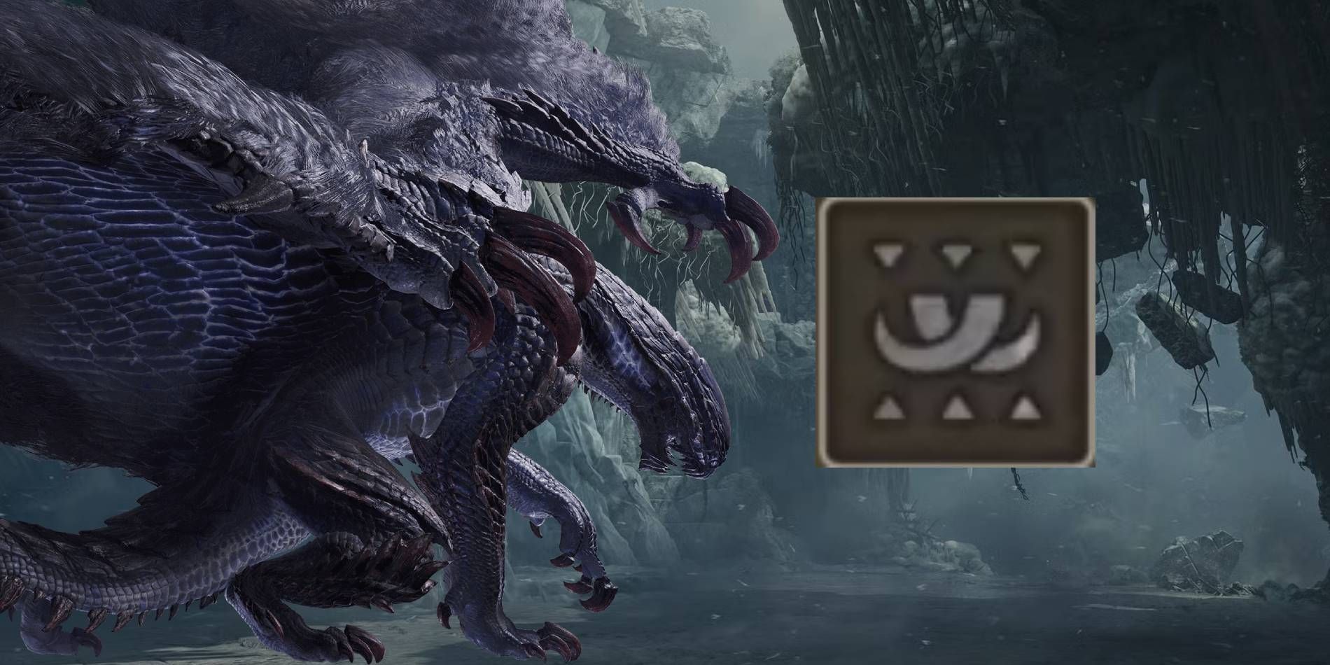Monster Hunter Wilds Gore Magala monster with Feeler+ monster part