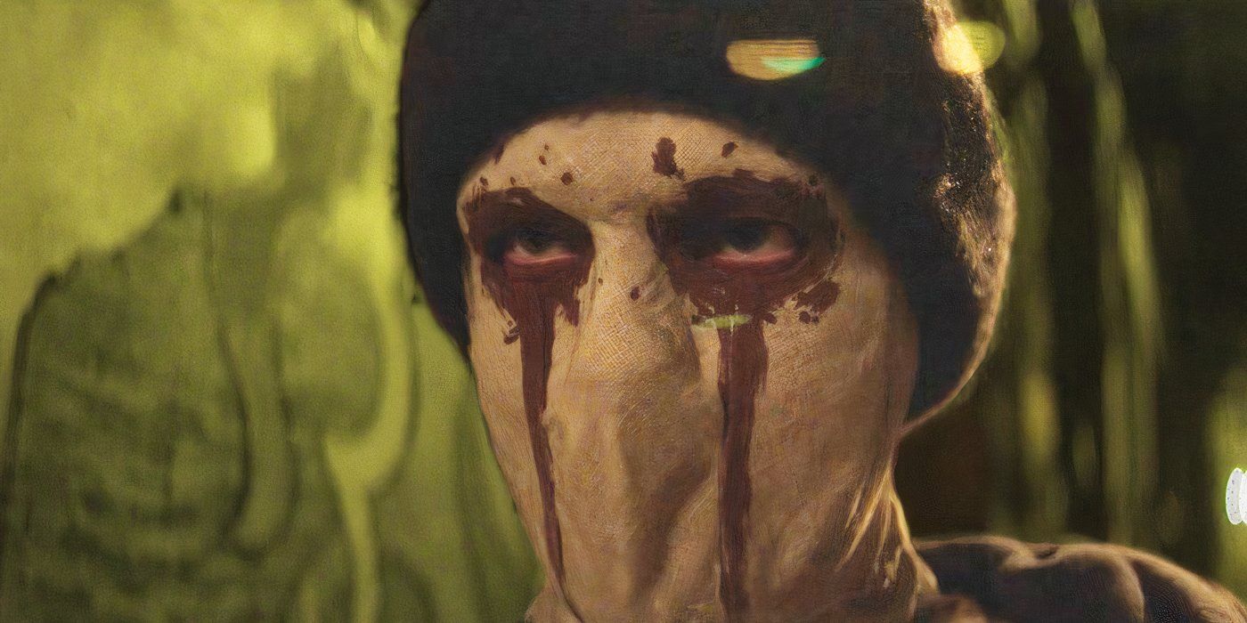 Muse in Daredevil Born Again episode 6 looking offscreen