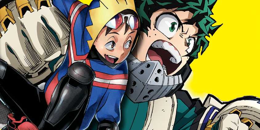 Vigilantes' Koichi and My Hero Academia's Deku.