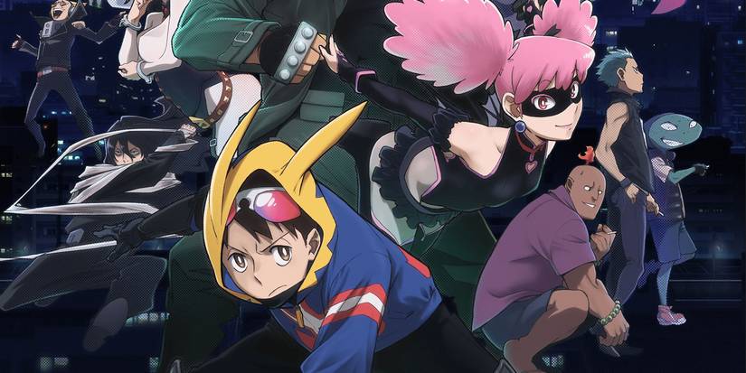 Key visual featuring Koichi, Pop Step, Aizawa, and other characters.