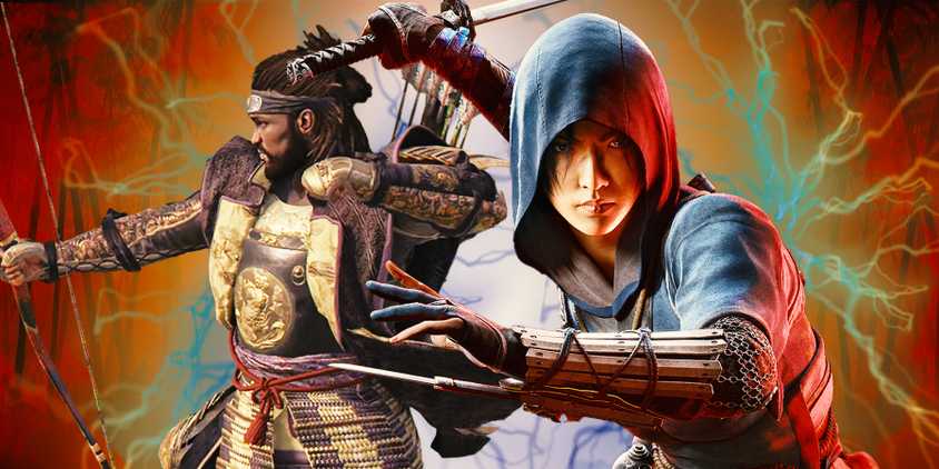 Naoe Vs. Yasuke from AC shadows