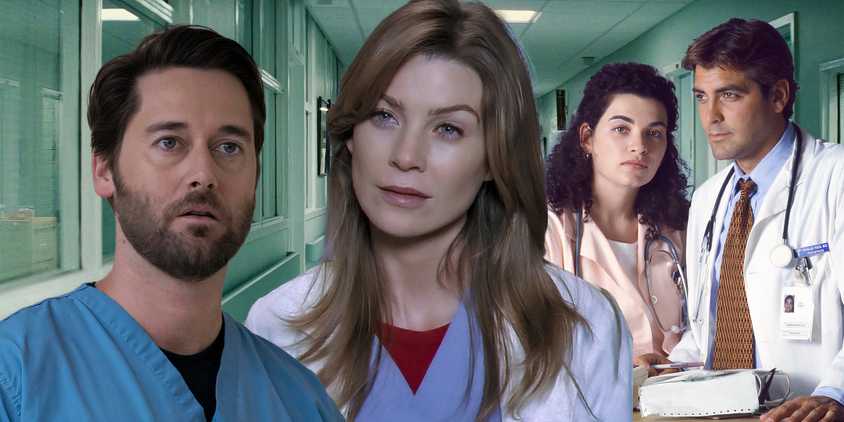 New Amsterdam, Grey's Anatomy, ER montage image