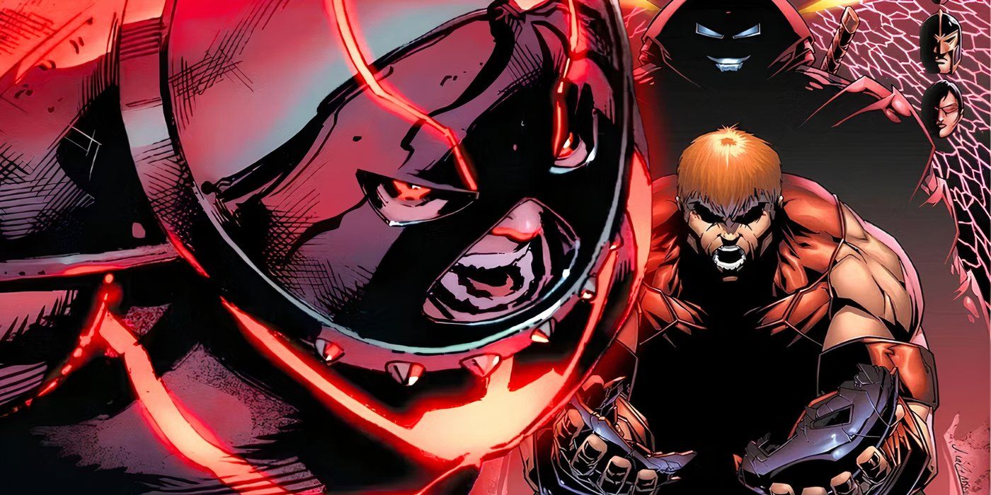 The Juggernaut with Cain Marko screaming behind him.