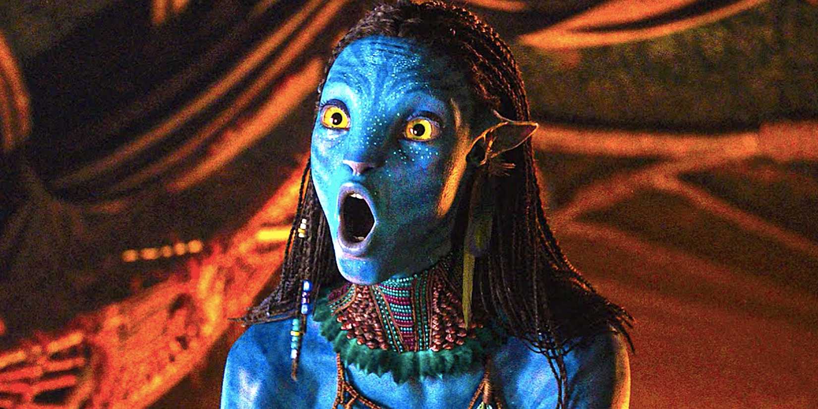 Neytiri arguing furiously in Avatar: The Way of Water