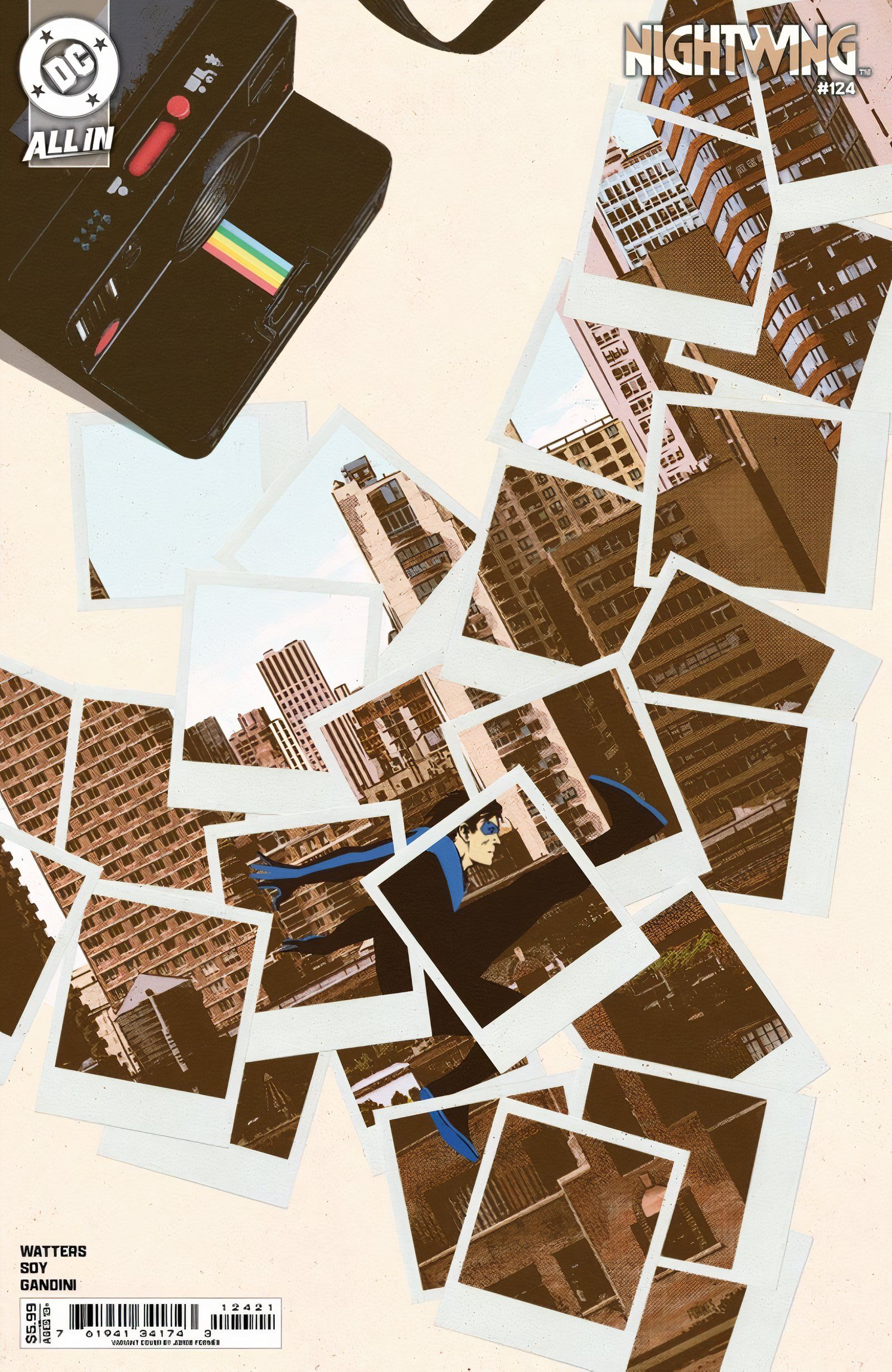 NIghtwing #124 polaroid cover