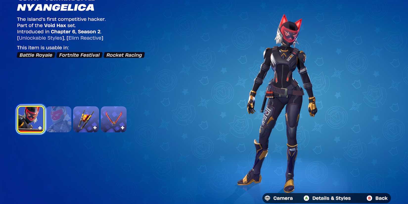 Nyangelica in Fortnite.