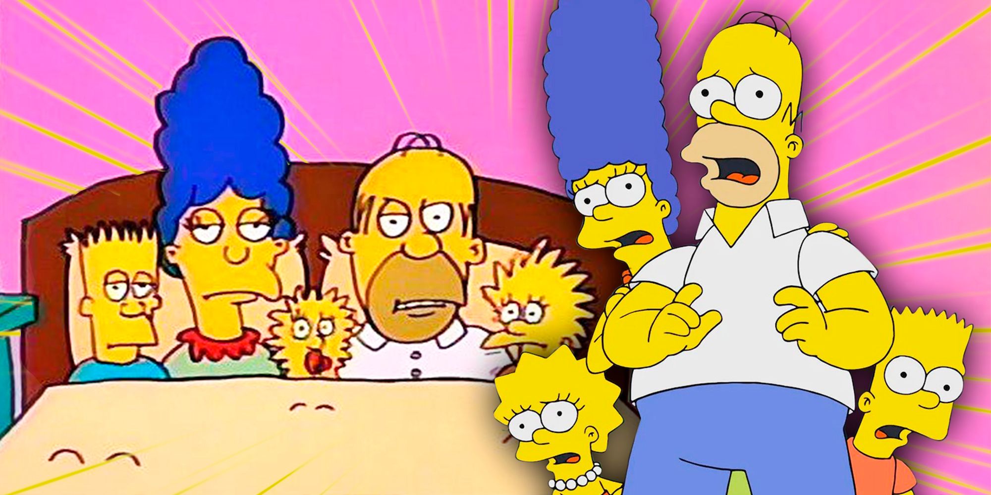 old Simpsons and new Simpsons