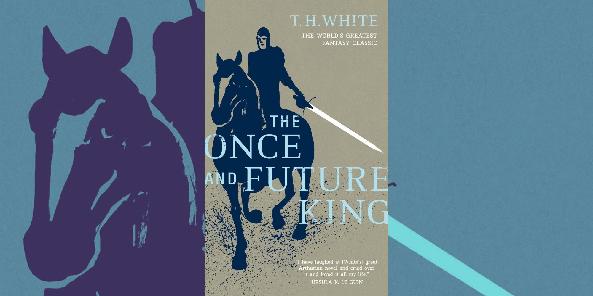 The cover of TH White's The Once and Future King