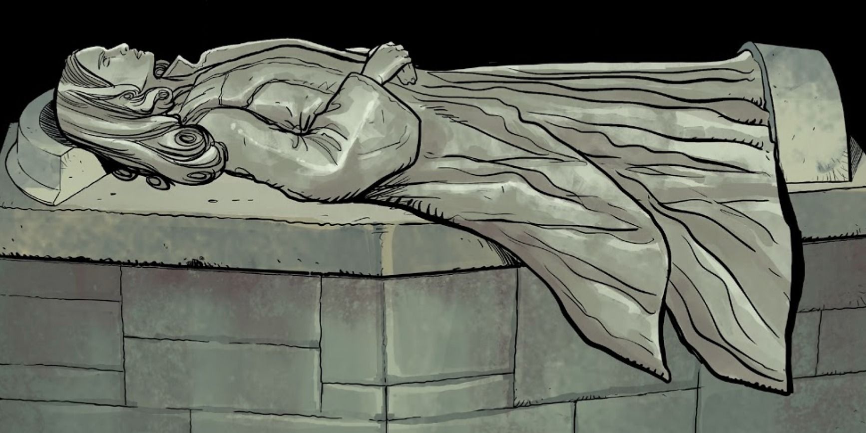 Padme's Tomb in the Star Wars comics