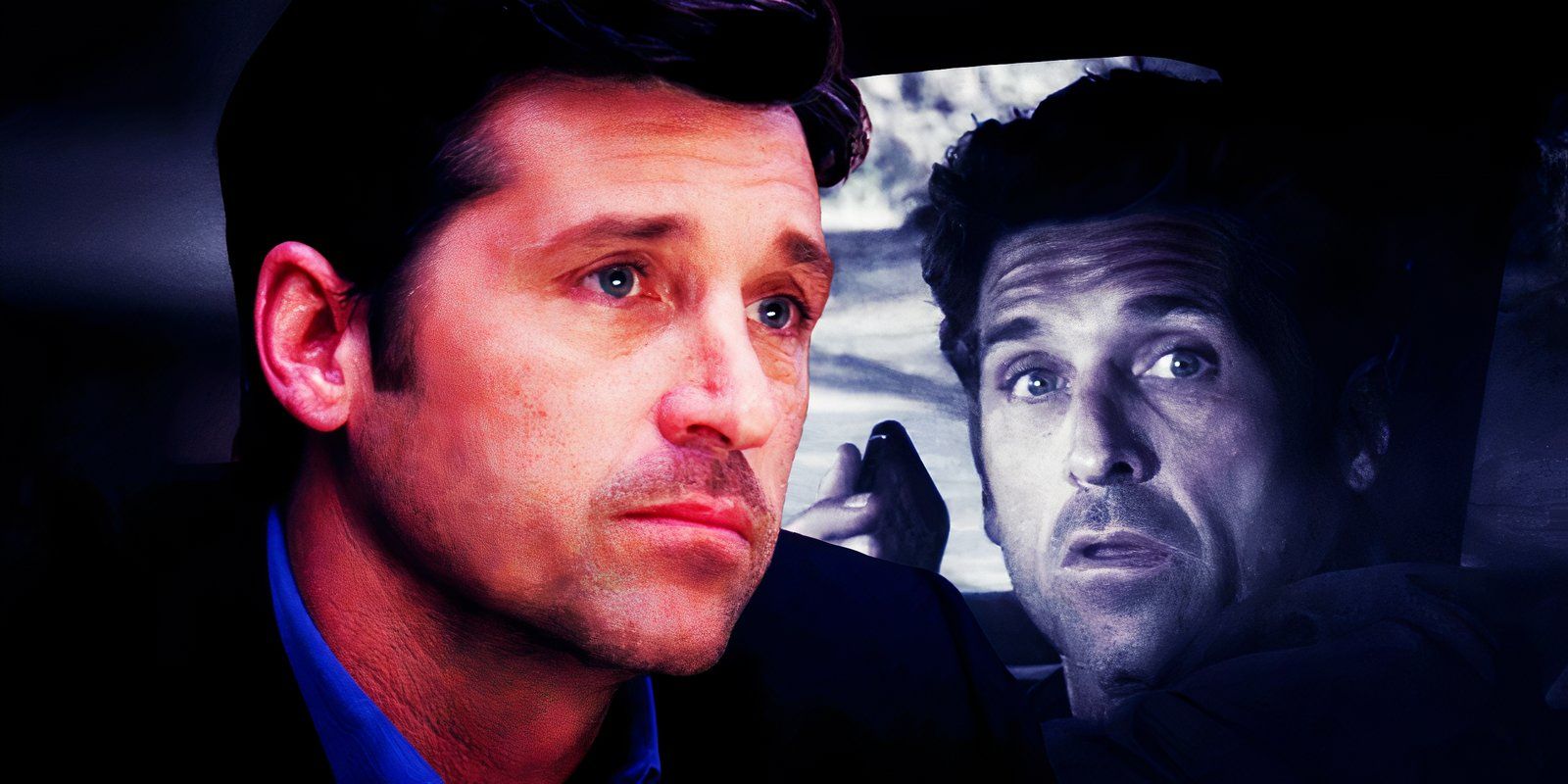 Patrick Dempsey as Derek Shepherd in Grey&rsquo;s Anatomy seasons 6 and 11