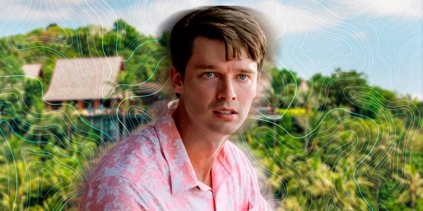 Patrick Schwarzenegger in The White Lotus s3
